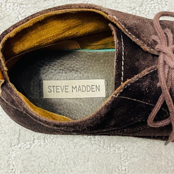 Steve Madden 'Durban' Brown Desert Chukka Suede Leather Boots - Men's 9 M - Picture 3 of 8